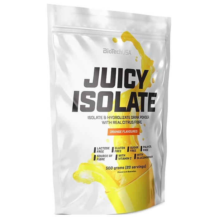 Протеїн BioTech Juicy Isolate, 500 грам - Апельсин