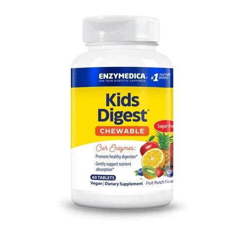 Натуральна добавка Enzymedica Kids Digest, 60 жувальних таблеток - Фруктовий пунш