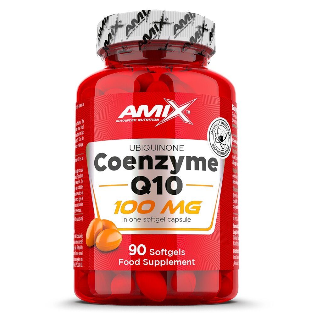 Натуральна добавка AMIX Coenzyme Q10 100 mg, 90 капсул
