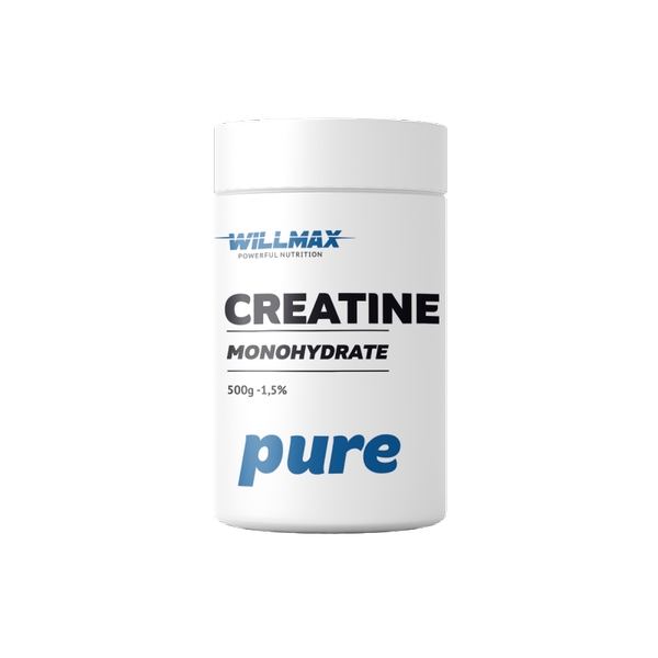 Креатин Willmax Creatine Monohydrate, 500 грам - Без смаку