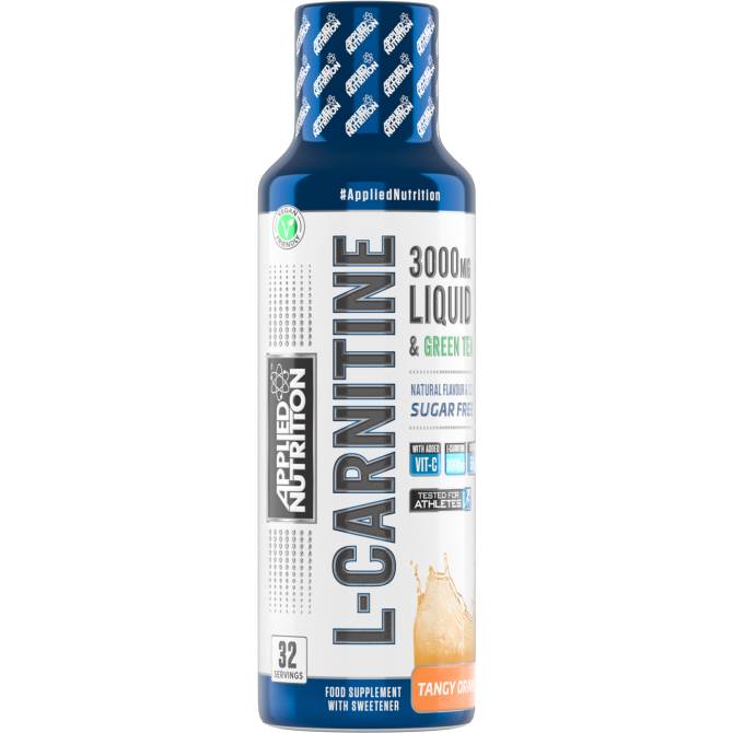 Жироспалювач Applied Nutrition L-Carnitine Liquid 3000, 480 мл - Апельсин