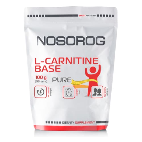 Жироспалювач Nosorog L-Carnitine Base, 100 грам