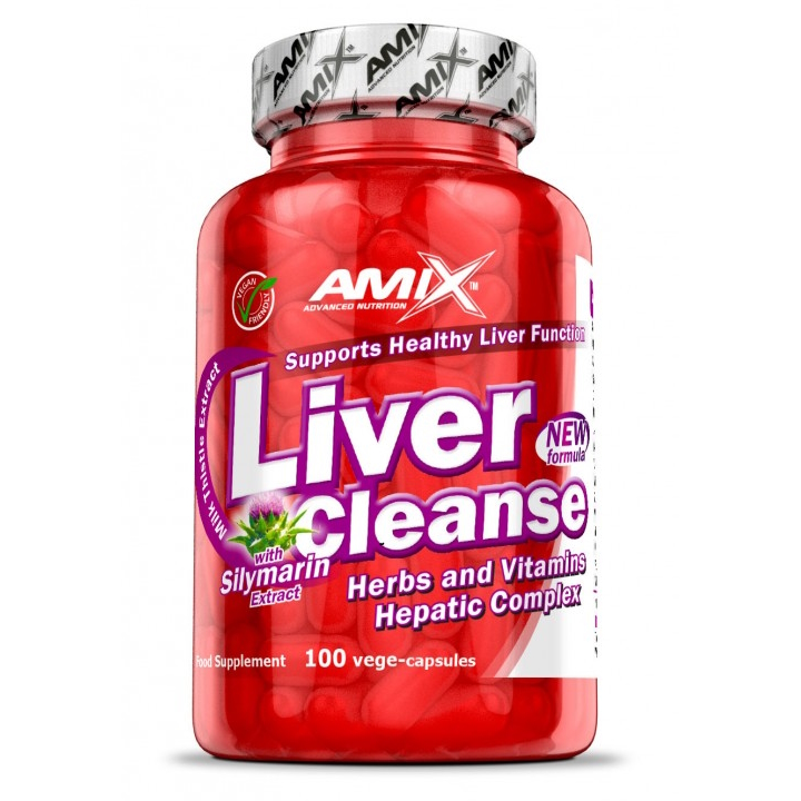 Натуральна добавка AMIX Liver Cleanse, 100 капсул