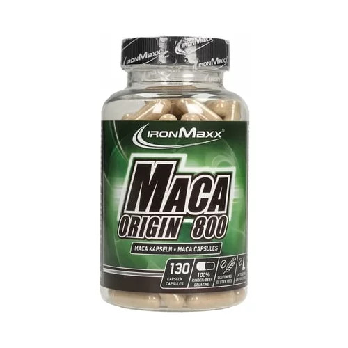 Натуральна добавка Ironmaxx Maca Origin 800, 130 капсул