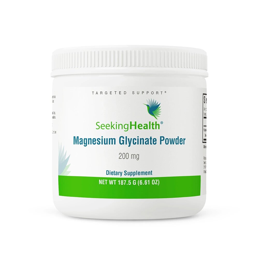 Хелат магнію бісгліцинату Seeking Health Magnesium Glycinate 200 mg, 187 грамм