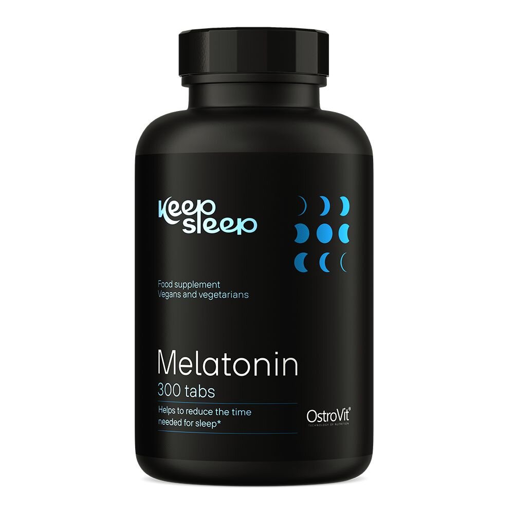 Натуральна добавка OstroVit Keep Sleep Melatonin, 300 таблеток