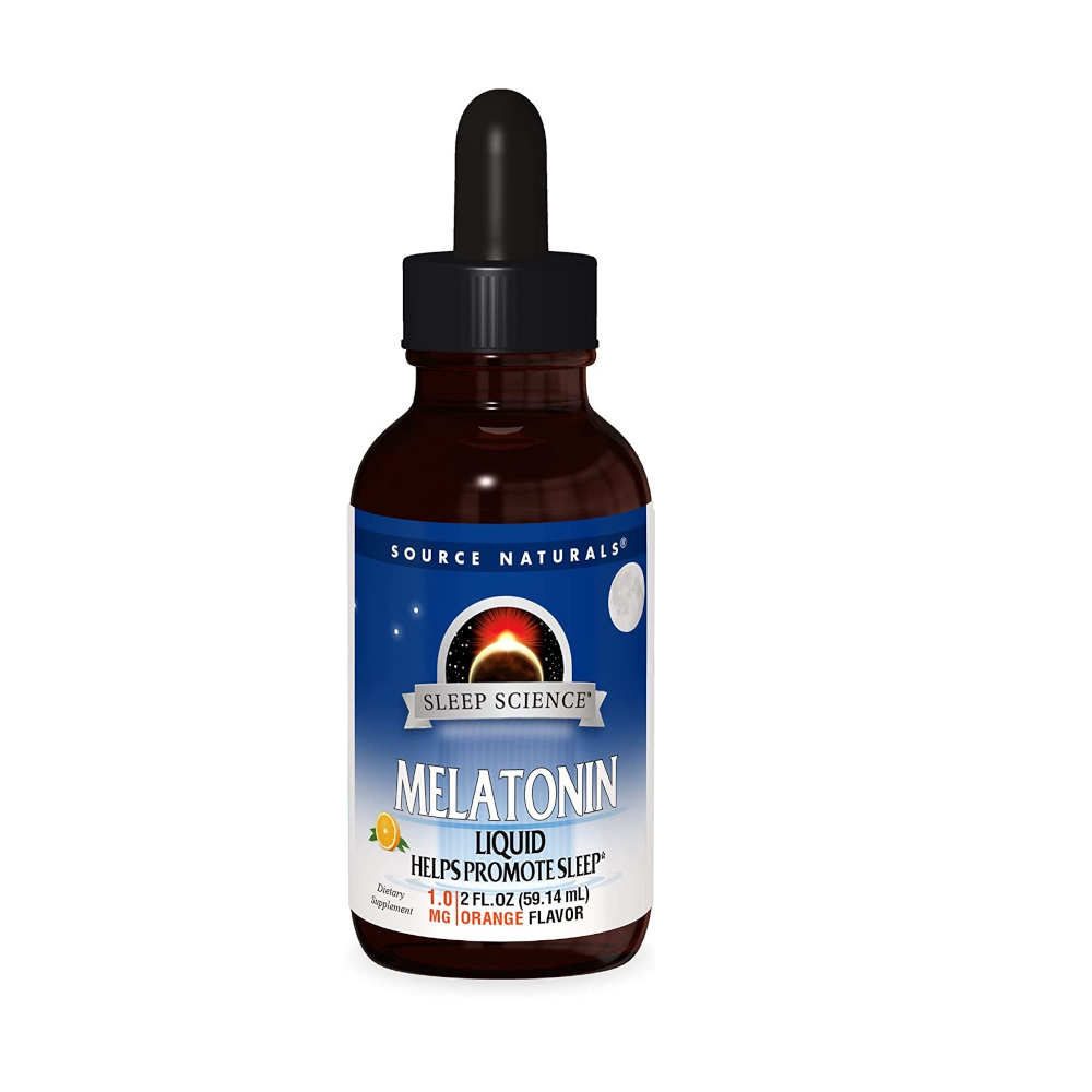 Натуральна добавка Source Naturals Sleep Science Melatonin, 59 мл - Лимон