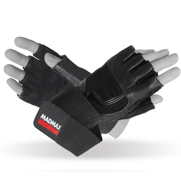 Рукавички для фітнесу MAD MAX Professional Exclusive MFG 269, Black - M