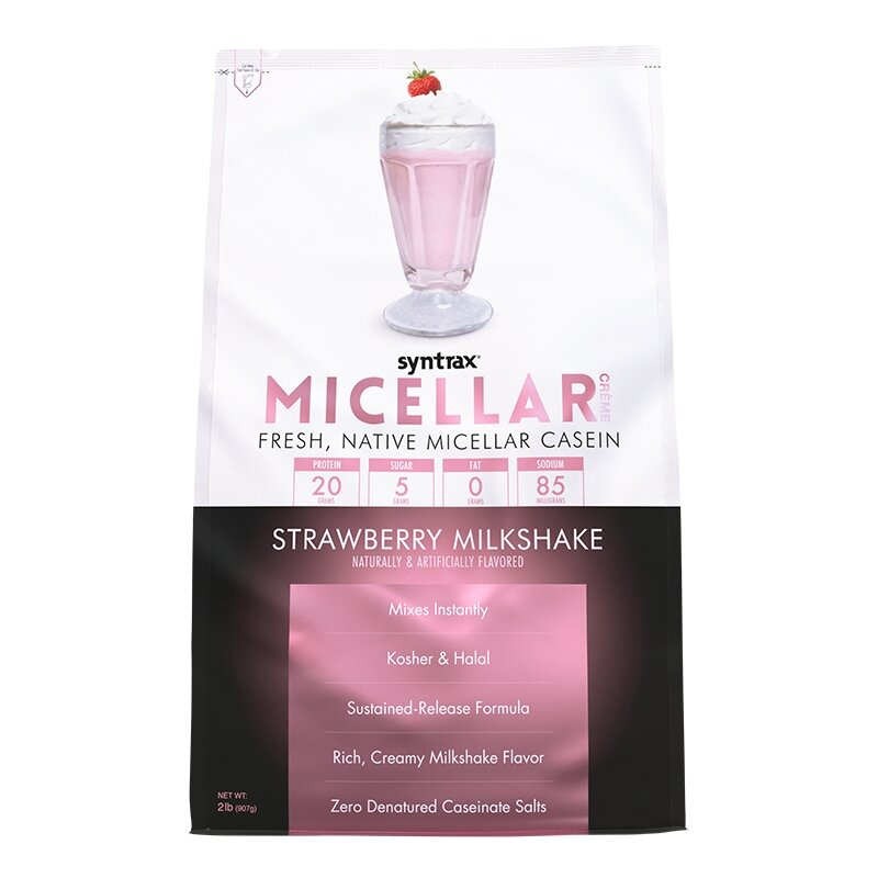 Протеїн Syntrax Micellar Creme, 908 грам - Полуниця