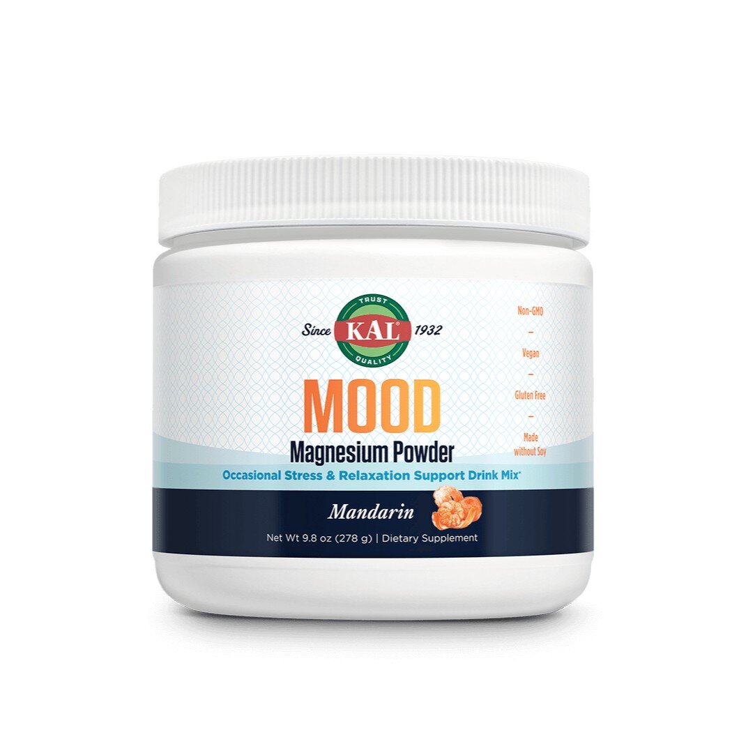 Порошок магнію гліцинату KAL Mood Magnesium Glycinate Powder, 278 грам - Мандарин