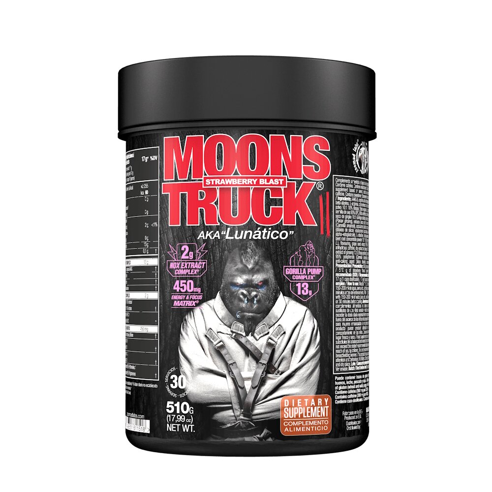 Передтренувальний комплекс Zoomad Labs Moonstruck II Pre-workout, 510 грам - Полуничний крем