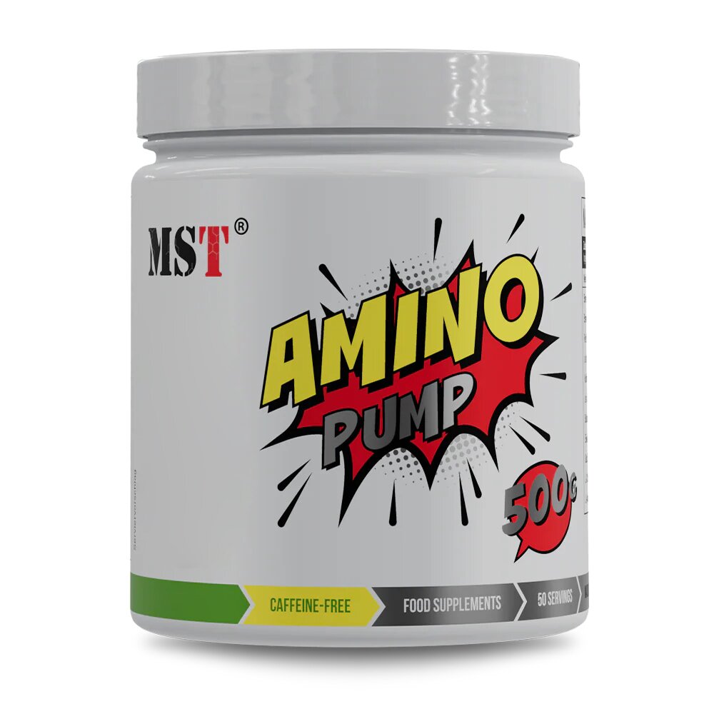 Передтренувальний комплекс MST Nutrition Amino Pump, 500 грам - Апельсин