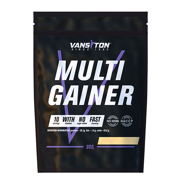 Гейнер Vansiton Multi Gainer, 900 грам - Ваніль