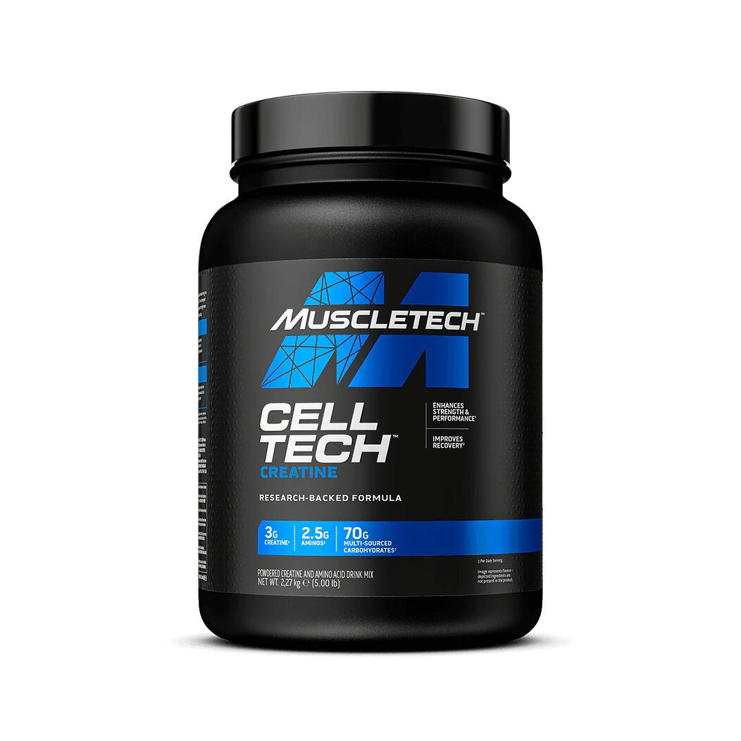Креатиновий комплекс Muscletech Cell Tech Creatine, 2.27 кг - Тропічний цитрусовий пунш