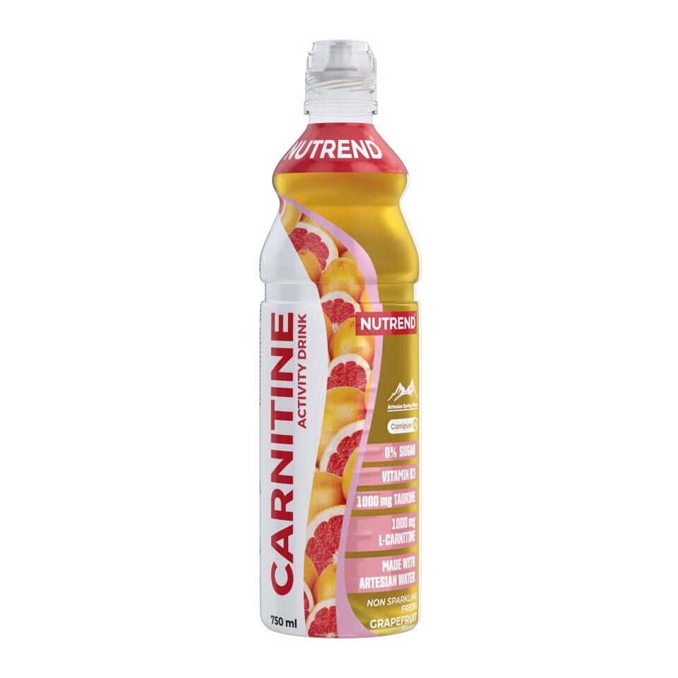 Напій з карнітином Nutrend Carnitine Activity Drink, 750 мл - Грейпфрут