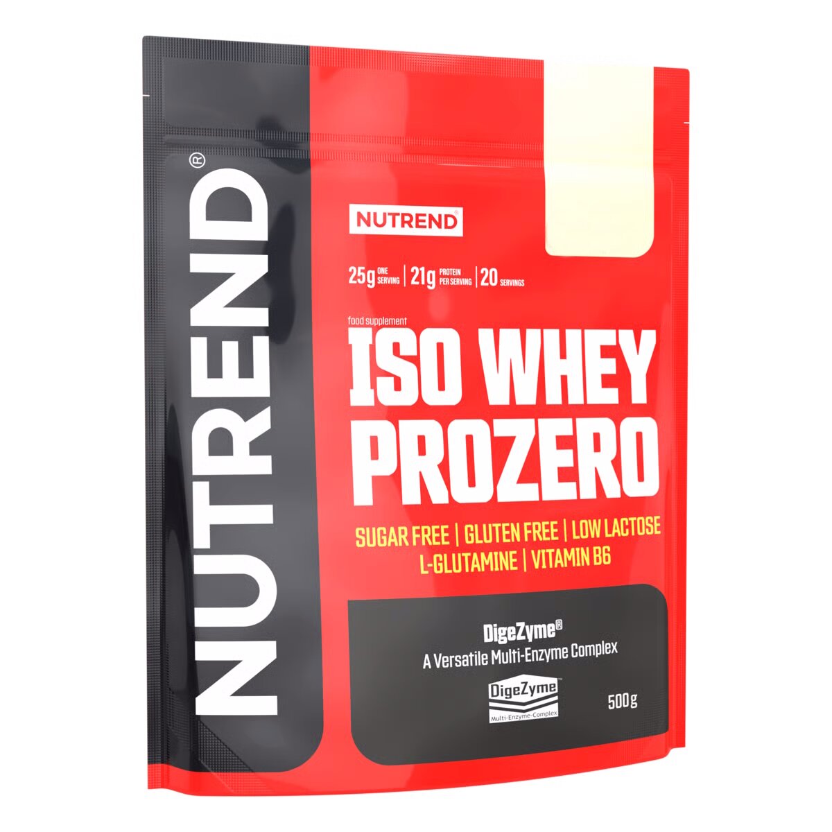Протеїн Nutrend Iso Whey ProZero, 500 грам - Білий шоколад