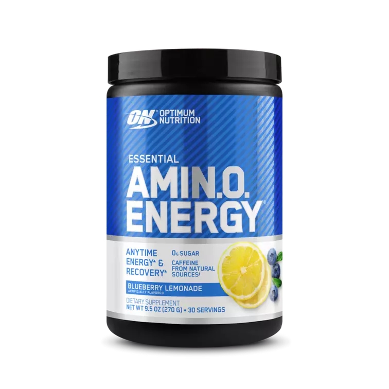 Передтренувальний комплекс Optimum Nutrition Essential Amino Energy, 270 грам - Чорничний лимонад