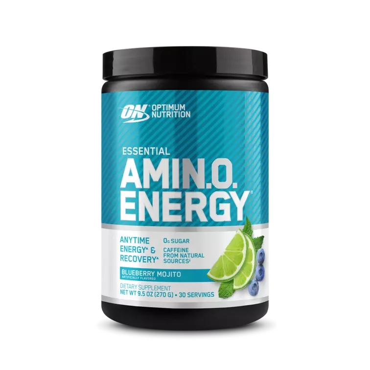 Передтренувальний комплекс Optimum Nutrition Essential Amino Energy, 270 грам - Чорничний мохіто