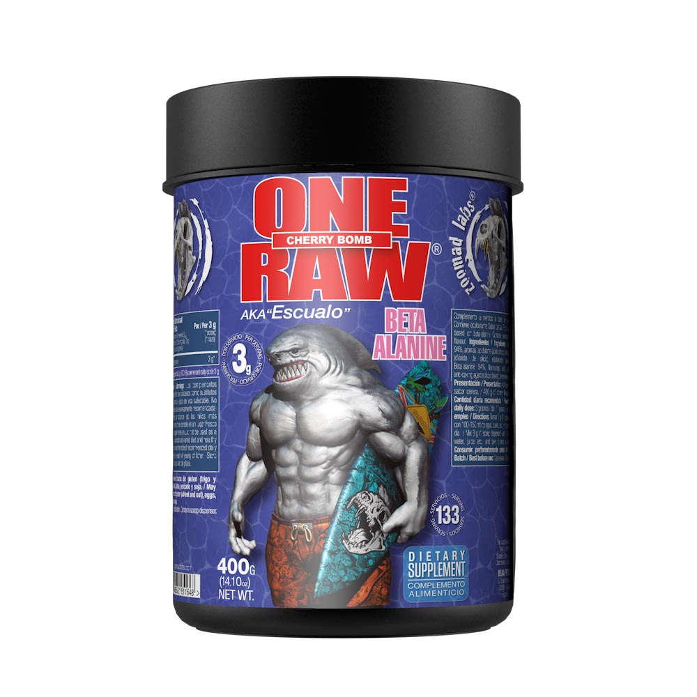 Амінокислота Zoomad One Raw Beta Alanine, 400 грам - Вишня