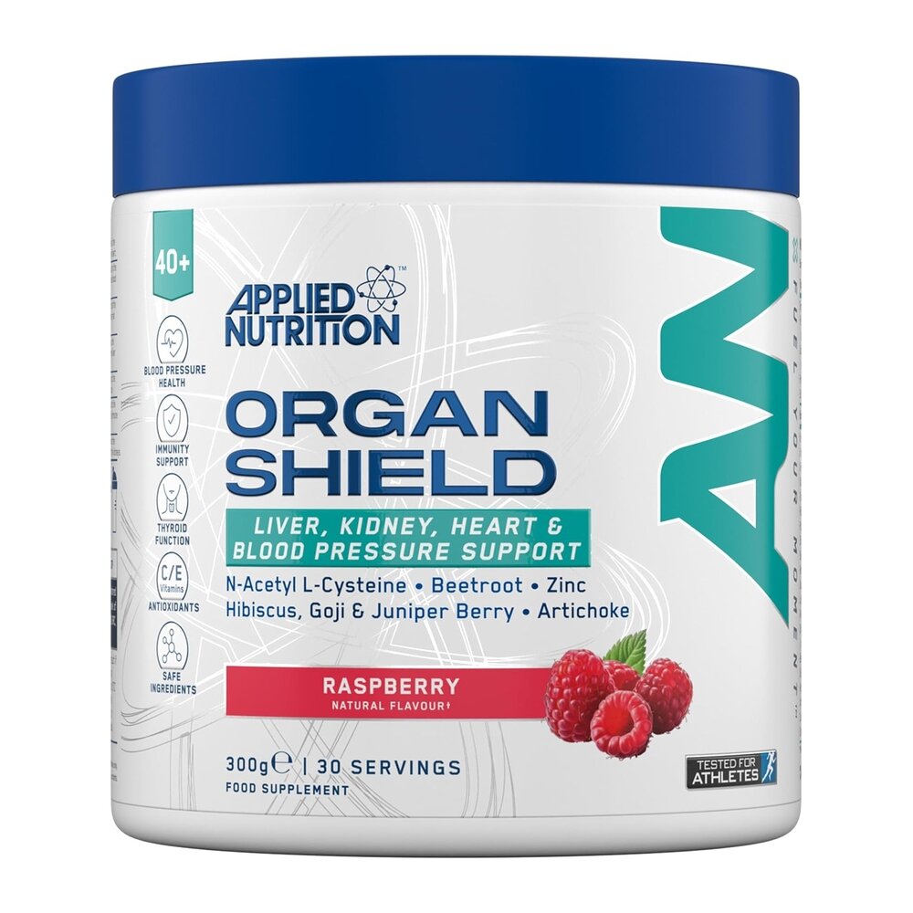 Вітаміни та мінерали Applied Nutrition Organ Shield, 300 грам - Малина