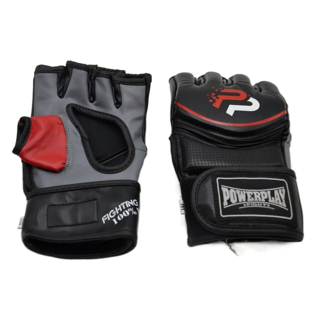 Рукавички для MMA Power Play 3093, Black - L
