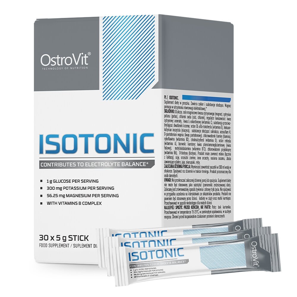 Ізотонік OstroVit Isotonic, 30*5 грам - Грейпфрут