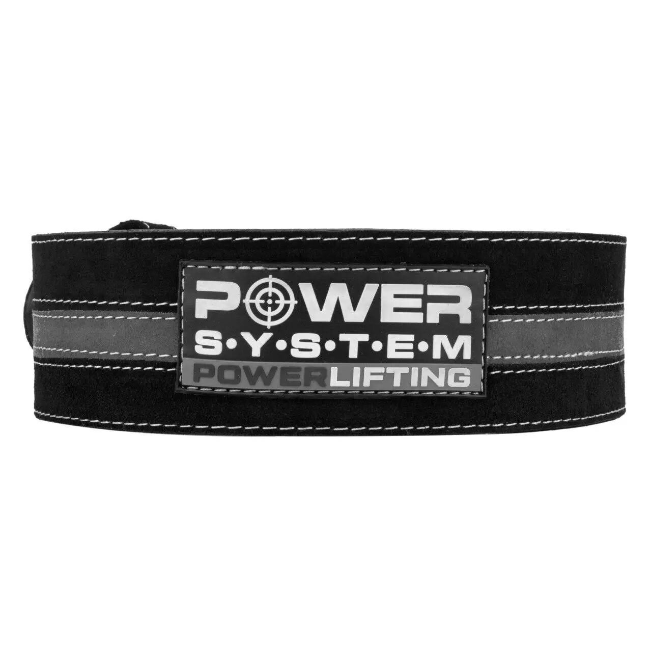 Пояс для важкої атлетики Power System PS-3800 PowerLifting, Black/Grey - M