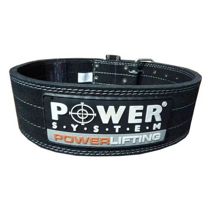 Пояс для важкої атлетики Power System PS-3800 PowerLifting, Black - S