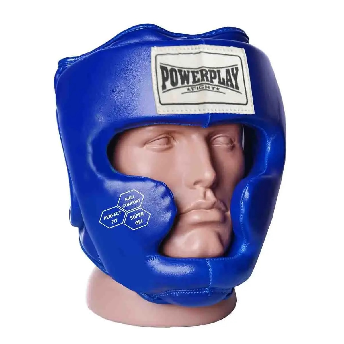 Боксерський тренувальний шолом Power Play 3043, Blue - XS тренувальний