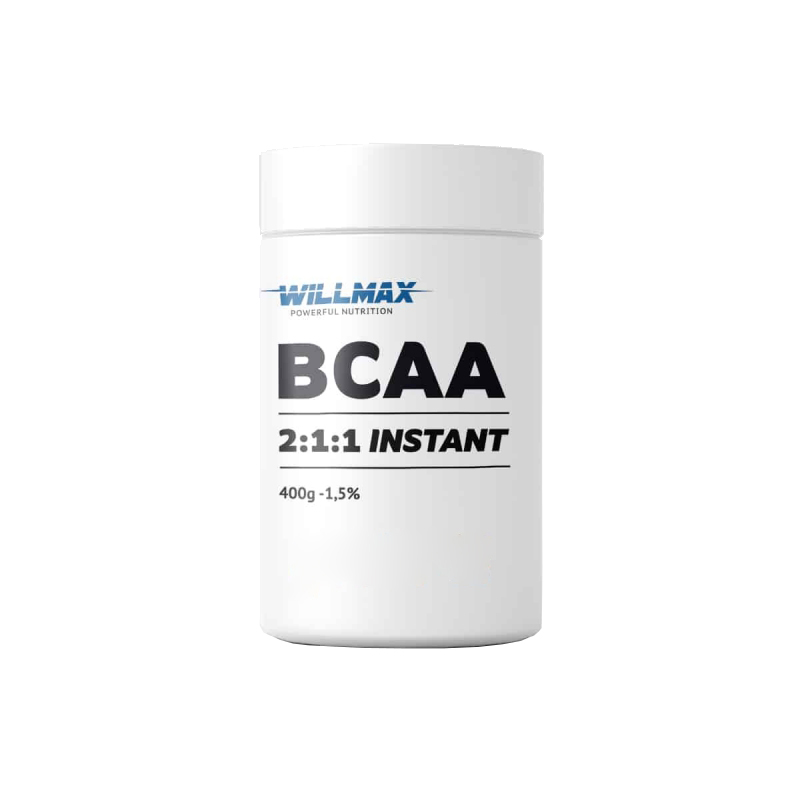 Амінокислота BCAA Willmax BCAA 2:1:1, 400 грам - Гранат