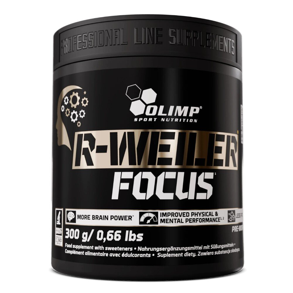 Передтренувальний комплекс Olimp Sport Nutrition R-Weiler Focus, 300 грам - Журавлина