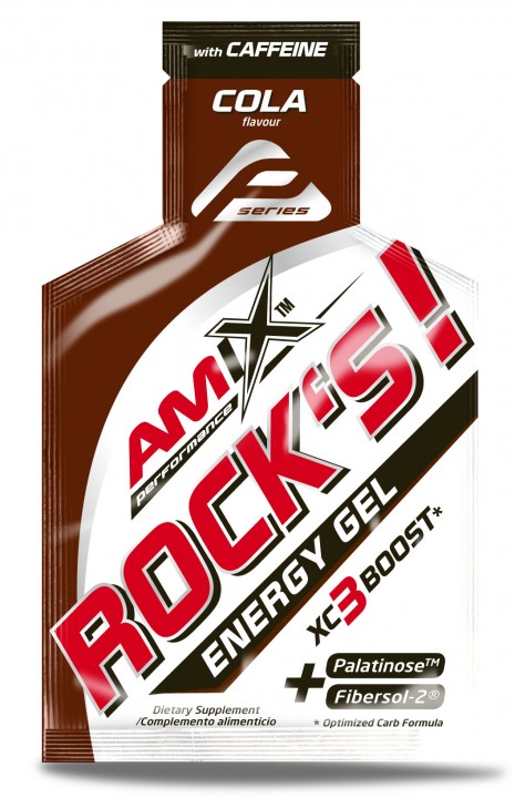 Передтренувальний комплекс AMIX Performance Rock´s Gel with Caffeine, 32 грам - Кола