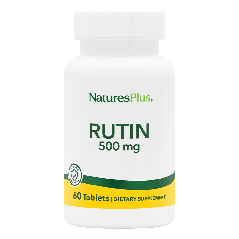 Вітаміни та мінерали Natures Plus Rutin 500 mg, 60 таблеток