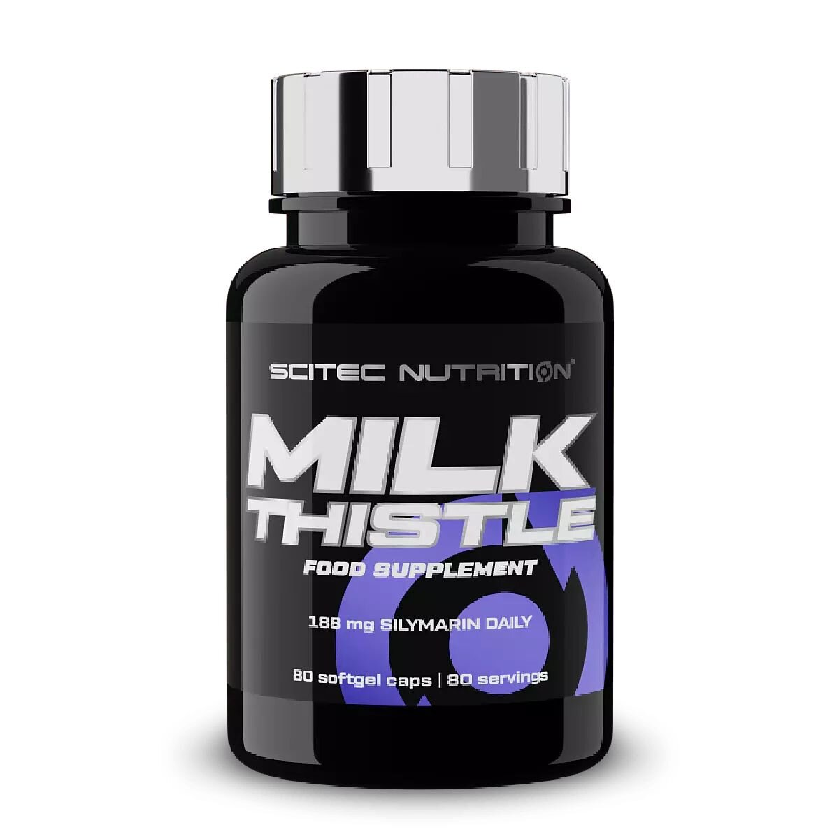 Екстракт розторопші Scitec Nutrition Milk Thistle, 80 капсул - Термін 09.26 для підтримки печінки
