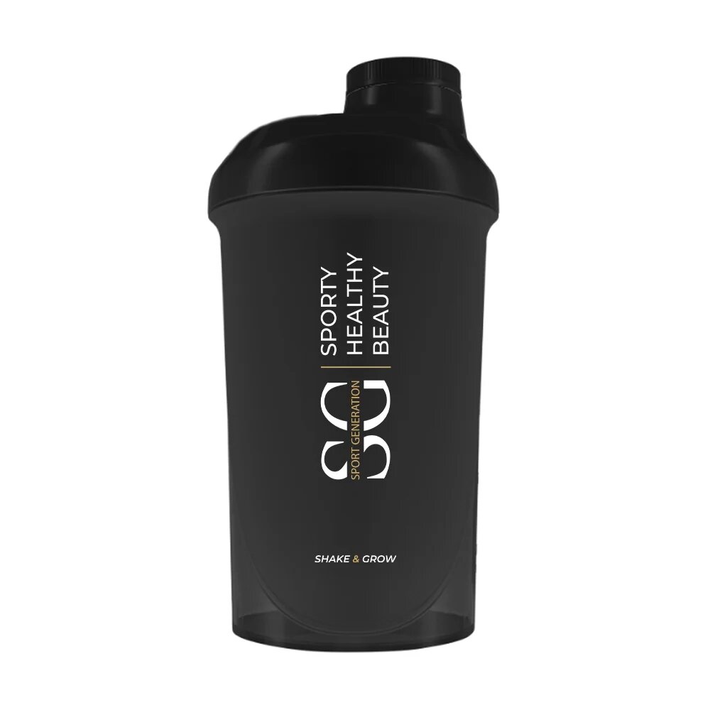 Спортивний шейкер Sport Generation Wave, 500 мл - Black Smoke