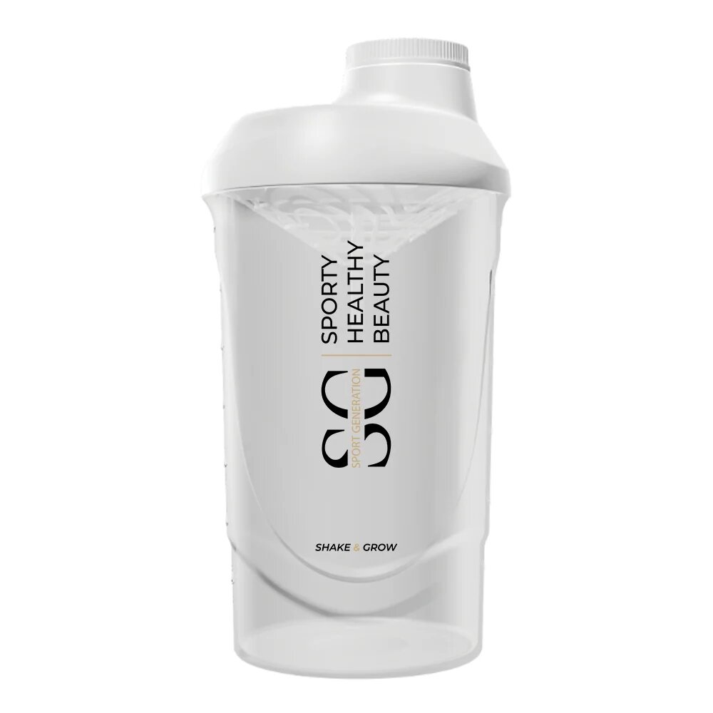 Спортивний шейкер Sport Generation Wave, 600 мл - Opal White