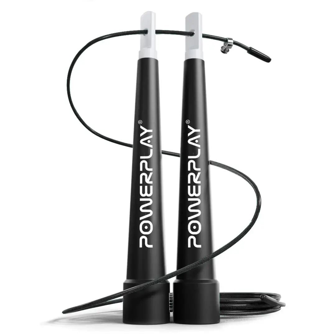 Скакалка швидкісна Power System PS-4033 2.9 м, Black