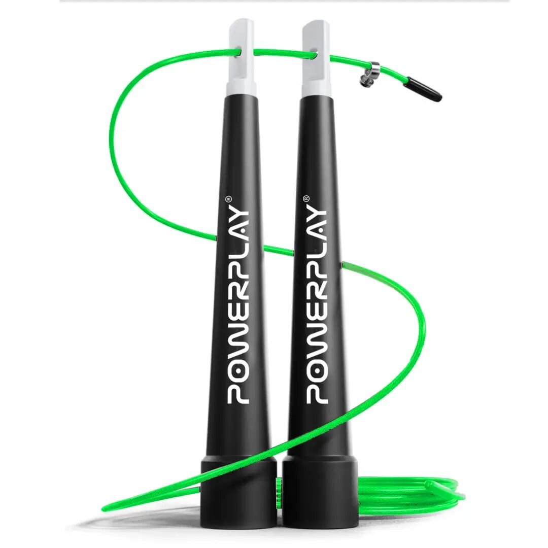 Скакалка швидкісна Power System PS-4033 2.8 м, Green
