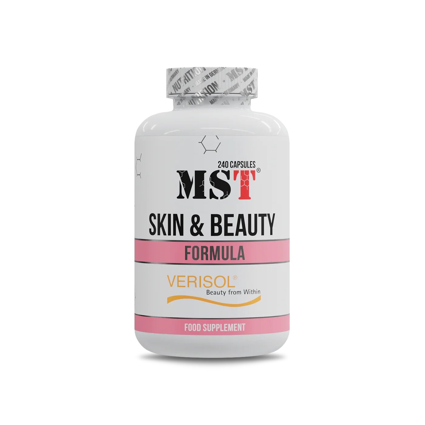Колагенові пептиди MST Nutrition Skin Beauty Formula, 240 капсул