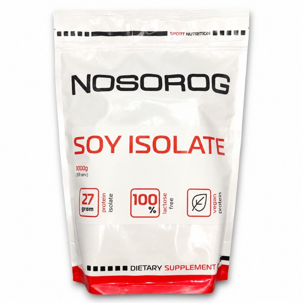 Протеїн Nosorog Soy Isolate, 1 кг - Шоколад-м'ята