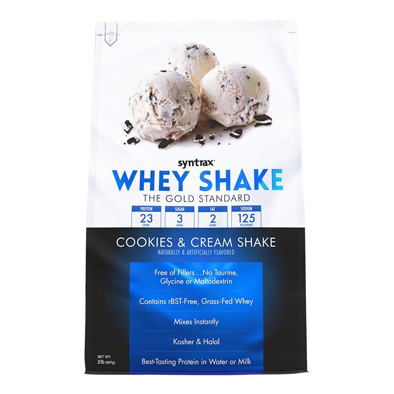 Протеїн Syntrax Whey Shake, 907 грам - Печиво-крем