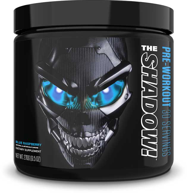 Передтренувальний комплекс JNX Sports The Shadow, 270 грам - Блакитна малина