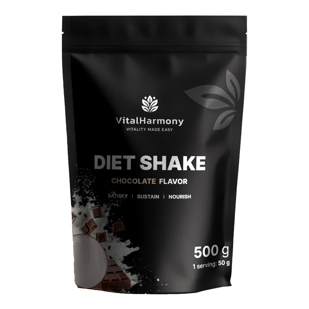 Замінник харчування VitalHarmony Diet Shake, 500 грам - Шоколад