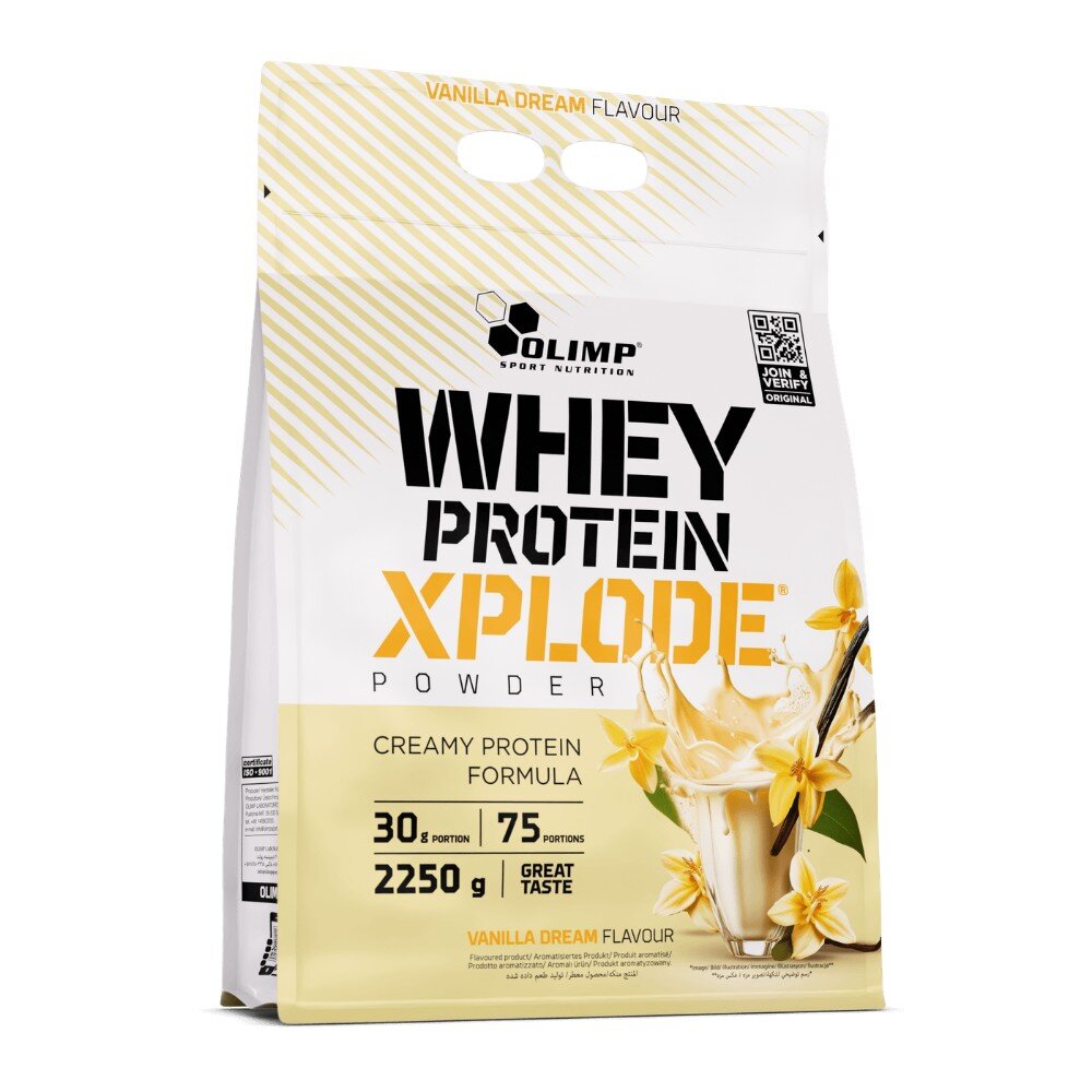 Сироватковий протеїн Olimp Sport Nutrition Whey Protein Xplode, 2.25 кг - Ваніль