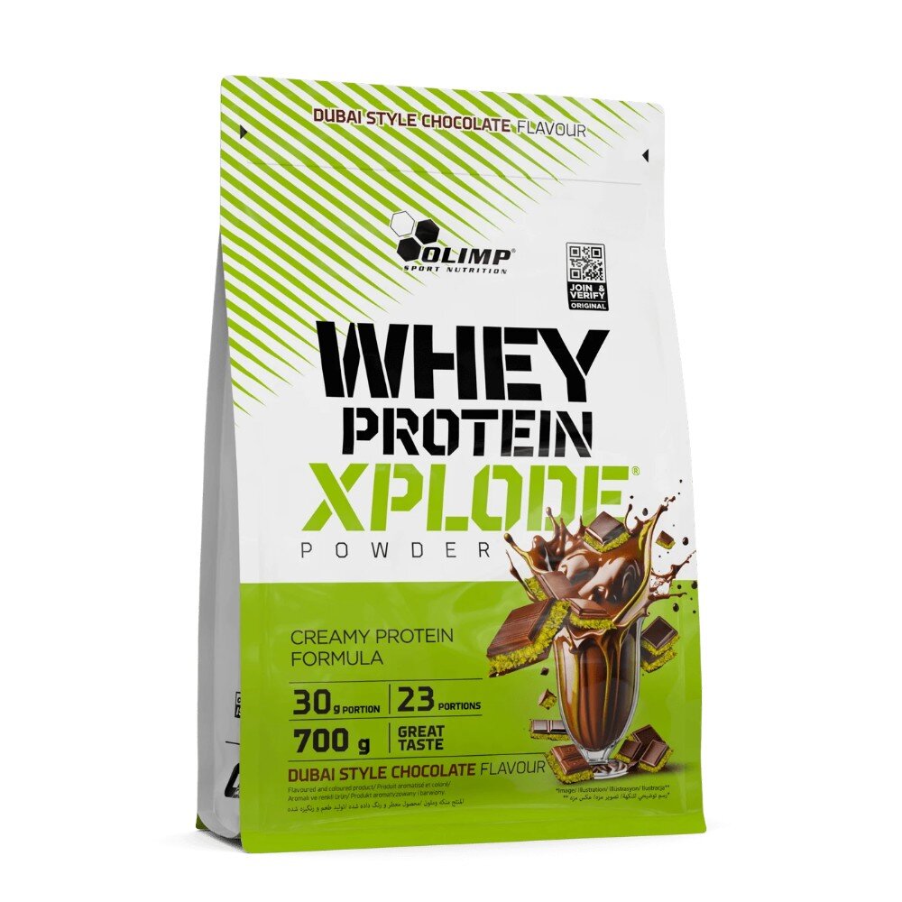 Сироватковий протеїн Olimp Sport Nutrition Whey Protein Xplode, 700 грам - Дубайский шоколад