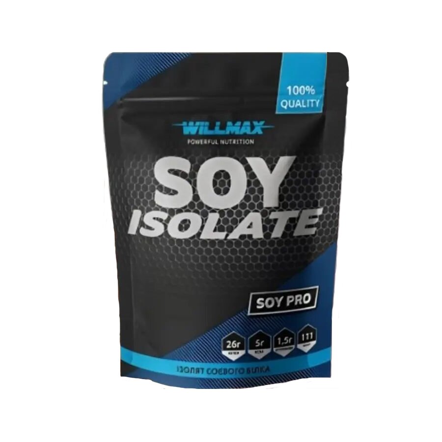 Протеїн Willmax Soy Isolate, 900 грам - Ваніль