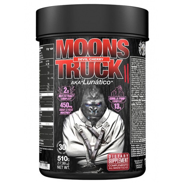Передтренувальний комплекс Zoomad Labs Moonstruck II Pre-workout, 510 грам - Вишня